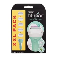 Maszynki do golenia i wkłady - Wilkinson Sword Intuition Sensitive Care maszynka do golenia maszynka do golenia 1 sztuka + wymienne głowice 5 sztuk + opakowanie podróżne dla kobiet - miniaturka - grafika 1