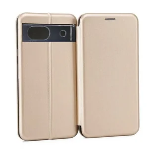 Beline Etui Book Magnetic Google Pixel 8a złoty/gold - Etui i futerały do telefonów - miniaturka - grafika 1