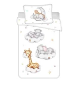 Pościel dla dzieci - Pościel 100X135 Zwierzęta   Chmury Poszewka 40X60 Dziecięca Do Łóżeczka - miniaturka - grafika 1
