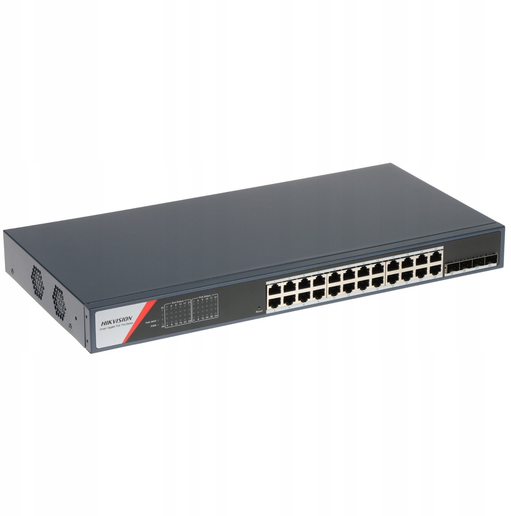 SWITCH POE DS-3E1528P-SI-24P4F 24-PORTOWY SFP Hikvision DS-3E1528P-SI-24P4F