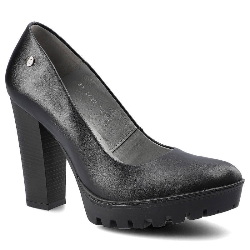 Maciejka, Czółenka, 02629-01/00-1 Czarny, rozmiar 40