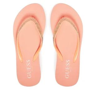 Japonki Guess E5GZ05BB00F Pomarańczowy - Klapki i japonki damskie - miniaturka - grafika 1