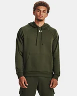 Bluzy męskie - BLUZA MĘSKA SPORTOWA UNDER ARMOUR Rival Fleece Hoodie 4XL - miniaturka - grafika 1