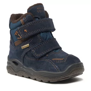 Buty dla dziewczynek - Kozaki Primigi GORE-TEX 4860144 M Navy/Petrolio - grafika 1