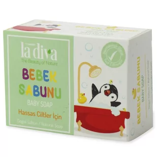 LA DIVA MYDŁO W KOSTCE DLA DZIECI 120 g - LA DIVA BP-8699266393227 - Kosmetyki kąpielowe dla dzieci - miniaturka - grafika 4