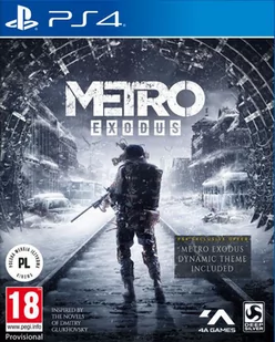 Metro Exodus GRA PS4 - Gry PlayStation 4 - miniaturka - grafika 1