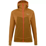 Bluzy damskie - Salewa Damska bluza Puez Hybrid Pl Hooded Jacket W Hooded Sweatshirt - miniaturka - grafika 1