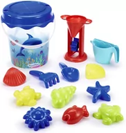 Zabawki do piasku - Zestaw zabawek do piasku i wody w wiaderku - miniaturka - grafika 1