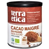 Kakao i czekolada - Terra Etica Kakao niskotłuszczowe w proszku 280 g Bio - miniaturka - grafika 1