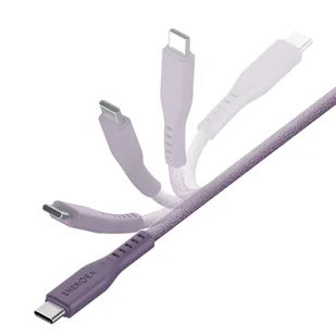 ENERGEA kabel Flow USB-C - USB-C 1.5m fioletowy/purple 240W 5A PD Fast Charge - Kable ENERGEA kabel Flow USB-C - USB-C 1.5m fioletowy/purple 240W 5A PD Fast Charge - Kable - miniaturka - grafika 3