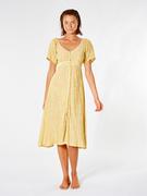Sukienki - Rip Curl Sukienka w kolorze żółtym - miniaturka - grafika 1