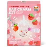 Prace ręczne dla dzieci - TIGER TRIBE Zestaw kreatywny DIY - Zawieszka breloczek brelok Bubble Tea - miniaturka - grafika 1