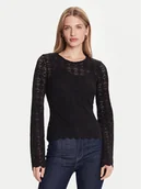Bluzki damskie - Guess Bluzka W5BP13 K1180 Czarny Slim Fit - miniaturka - grafika 1
