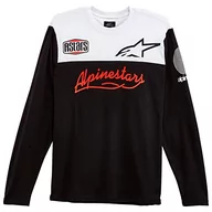 Koszulki i topy damskie - Alpinestars Koszulka męska i damska z krótkim rękawem T-Shirt Okrągły dekolt Comfort Regular Fit - Styl sportowy - miniaturka - grafika 1