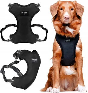Chaba CHABA SZELKI GUARD COMFORT M 2,0cm/43-52cm CZARNE - Szelki dla psów - miniaturka - grafika 1