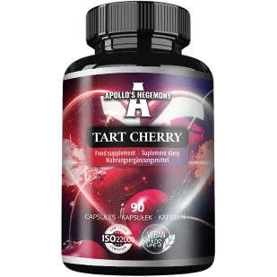 APOLLO'S HEGEMONY TART CHERRY EKSTRAKT Z CIERPKIEJ WIŚNI 90 KAPSUŁEK - Suplementy naturalne - miniaturka - grafika 1