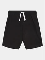 Spodenki damskie - United Colors Of Benetton Szorty sportowe 3BL0G900Q Czarny Regular Fit - miniaturka - grafika 1