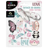 Zabawki kreatywne - Tatuaże do obuwia świecące w ciemności Love Kidea Derform - zabawka - miniaturka - grafika 1