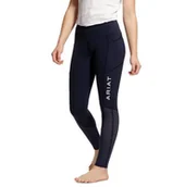 Bryczesy - ARIAT Legginsy młodzieżowe EOS z lejem kolanowym silikonowym SS20 - navy - miniaturka - grafika 1