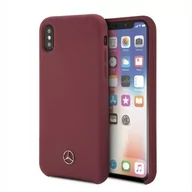 Etui i futerały do telefonów - Mercedes Benz Benz MEHCPXSILRE iPhone X czerwony MEHCPXSILRE - miniaturka - grafika 1