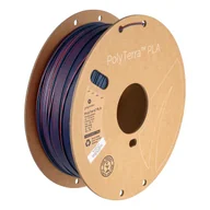 Filamenty i akcesoria do drukarek 3D - Filament Polymaker PolyTerra PLA Dual Mixed Berries 1,75mm 1kg - Red-Dark Blue - miniaturka - grafika 1