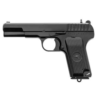 Pistolet 6mm WE TT33 GBB Czarny Full Metal - Amunicja i osprzęt ASG - miniaturka - grafika 1