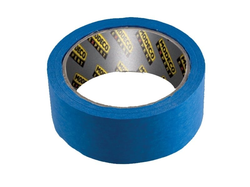 Modeco Taśma maskująca papierowa niebieska 38mm 25m 6szt. - MN-05-142