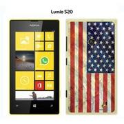 Etui i futerały do telefonów - Nokia Lumia 520 US Flagge besetzt - miniaturka - grafika 1