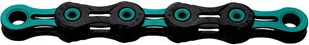 KMC X11 SL DLC Super Light Łańcuch rowerowy 11-rz., black/celeste 118 ogniwa 2020 Łańcuchy 23.12-1167 - Łańcuchy rowerowe - miniaturka - grafika 1