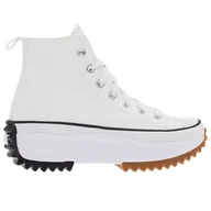 Trampki damskie - Buty Converse Run Star Hike Hi Platform 166799C - białe - miniaturka - grafika 1