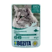 Mokra karma dla kotów - BOZITA Kawałeczki w galarecie 12 x 85 g Okoń - miniaturka - grafika 1