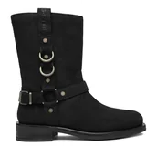 Botki damskie - Botki G-Star Raw CEO-WI45-CHRISTIAN-01 Czarny - miniaturka - grafika 1