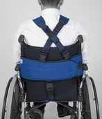 Wózki inwalidzkie - Kaftan unieruchamiający 5-punktowy do wózka inwalidzkiego SCP 4250 firmy SALVAFIX : rozmiar: - L - miniaturka - grafika 1