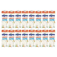 Napoje roślinne - 16x Napój sojowy ALPRO niesłodzony Bez cukru 1 l - miniaturka - grafika 1