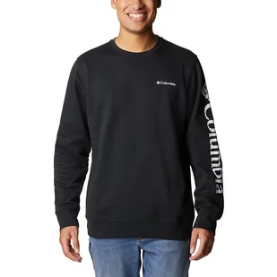 Bluza Columbia Trek Crew 1957933016 - czarna - Bluzy sportowe męskie - miniaturka - grafika 1