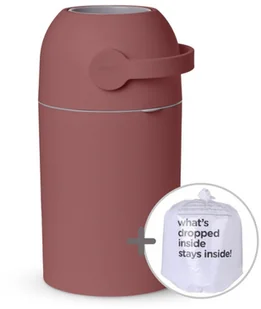 MA-C110CL KOSZNA ZUŻYTE PIELUCHY MAJESTIC BURGUND NA25 PIEL - Inne akcesoria do pielęgnacji dzieci - miniaturka - grafika 1