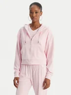Bluzy damskie - Juicy Couture Bluza Iccle JCWAS126304 Różowy Oversize - miniaturka - grafika 1
