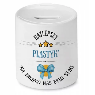 Skarbonka Dla Plastyka na Urodziny na Prezent z Nadrukiem ze Zdjęciem - Skarbonki - miniaturka - grafika 1