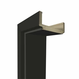 Ościeżnica regulowana 90 prawa zakres regulacji 140-160 mm czarny mat do skrzydła Magnes Voster - Ościeżnice - miniaturka - grafika 1