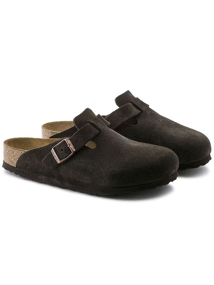 Birkenstock Skórzane chodaki 