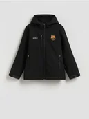Kurtki i płaszcze dla chłopców - Reserved - Kurtka softshell FC Barcelona - czarny - miniaturka - grafika 1