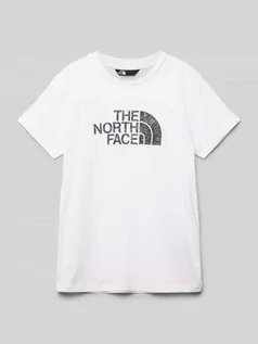 Koszulki dla chłopców - T-shirt z nadrukiem z logo model ‘EASY’ - grafika 1