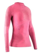 Koszulki sportowe damskie - X-Bionic Zimowa koszulka sportowa w kolorze jasnoróżowym - miniaturka - grafika 1