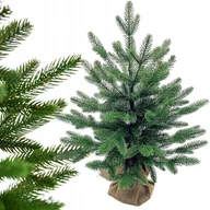Choinki - CHOINKA SZTUCZNA MAŁA 50CM DEKORACYJNA DRZEWKO OZDOBNE NA BIURKO STÓŁ - miniaturka - grafika 1
