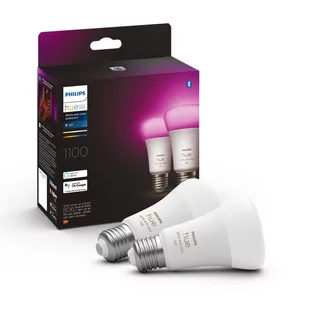 Philips HUE Hue White&Color E27 9W 1100lm 2 szt. - Żarówki LED - miniaturka - grafika 1