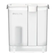Dzbanki filtrujące - Dzbanek filtrujacy Philips AWP2980WH3/10 + filtry Micro X-Clean 3 szt. biały - miniaturka - grafika 1
