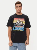 Koszulki męskie - DC T-Shirt 94 Champs Hss ADYZT05343 Czarny Regular Fit - miniaturka - grafika 1