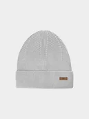 Czapki męskie - 4F Czapka zimowa męska - szara M - miniaturka - grafika 1