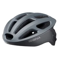 Akcesoria motocyklowe - Sena R1 inteligentny kask rowerowy (matowy szary, rozmiar M) - miniaturka - grafika 1