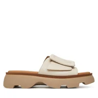 Klapki i japonki damskie - Klapki Gabor 62.852.52 Beżowy - miniaturka - grafika 1